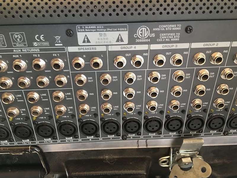 BEHRINGER XENYX  XL2400　24chアナログミキサー Behringer XENYX XL2400 24-Channel Mixer | zZounds