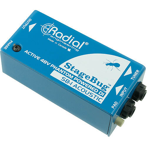 Radial Engineering StageBug SB-1 Active Acoustic Direct Box image 1
