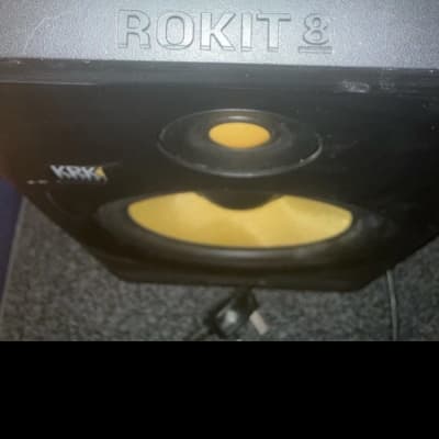 KRK RP-8 Rokit G4 2-Way 8" Active Studio Monitors (Pair) 2019 - 2021 - Black image 3