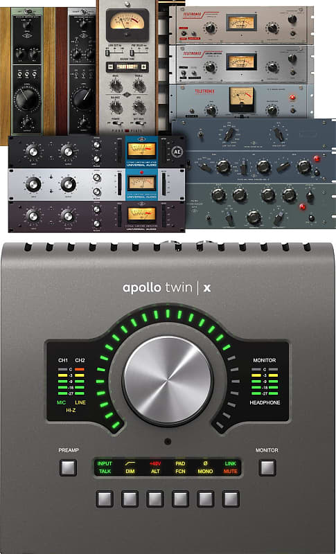 Universal Audio Apollo Solo Heritage Edition Thunderbolt 3 Audio Interface  with UAD DSP