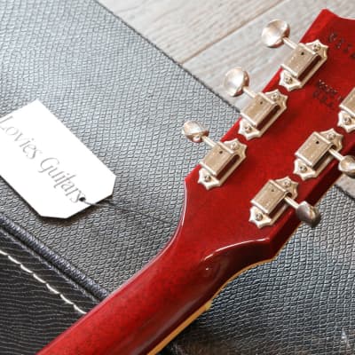 2005 Gibson Les Paul Classic Custom Trans Cherry w/ Ebony Fretboard + OHSC image 19