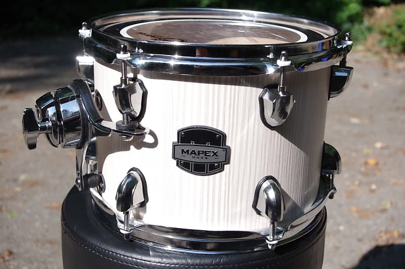 Mapex Bonewood Mars crossover birch 10" rack tom add on White Reverb
