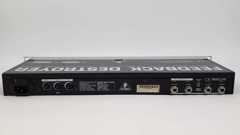 Behringer Feedback Destroyer Pro DSP1100P 2000s - Black