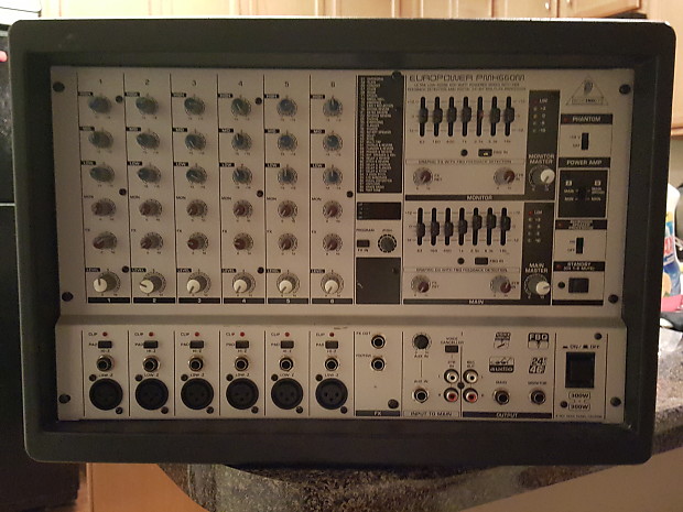 BEHRINGER　ベリンガー　ユーロパワー　PMH660M　パワードミキサー BEHRINGER ベリンガー ユーロパワー PMH660M パワードミキサー