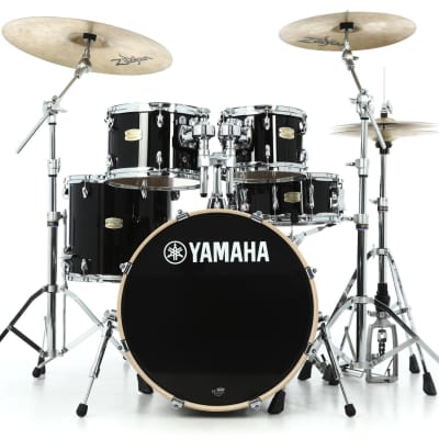 Yamaha SBP2F50 Stage Custom Birch 5-piece Shell Pack - Raven Black