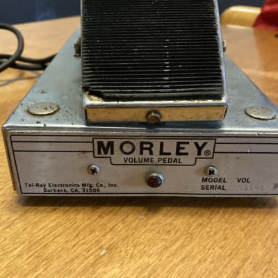 Vintage Morley Black Gold BWV Basic Wah Volume Pedal, Works Great