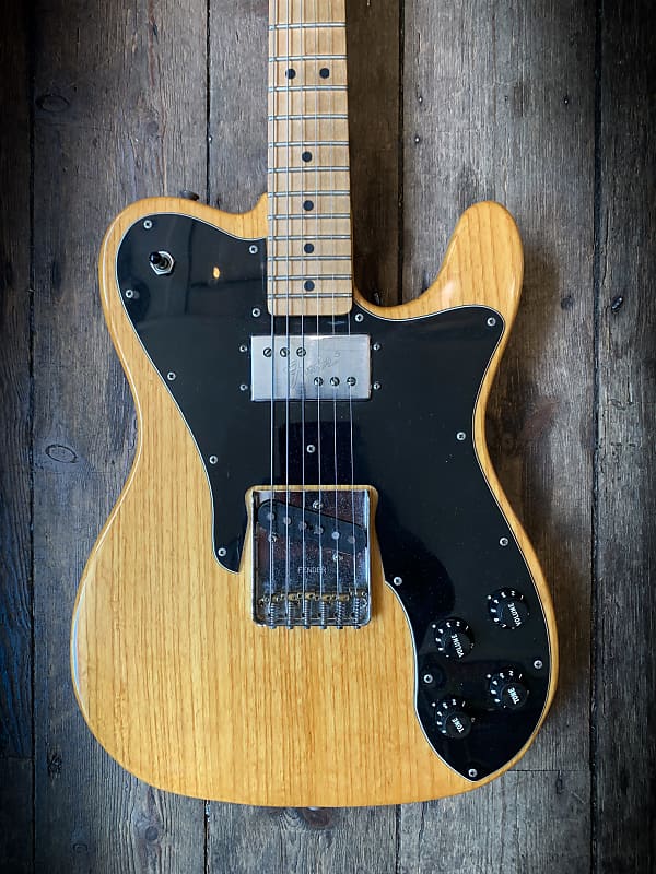 1978 Fender Telecaster Custom in Natural finish with maple neck image 1