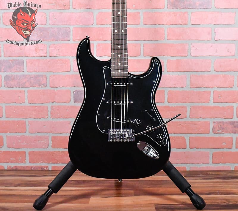 Fender/Squire American Special Partscaster Black 2012 Seymour Duncans w/TKl Hardshell case image 1