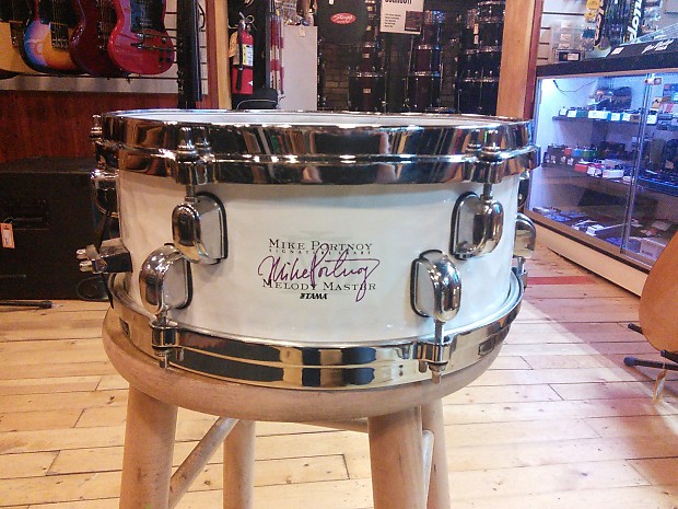 Tama Mike Portnoy Melody Master ca. 2008 White 5x12 Twin Throw off