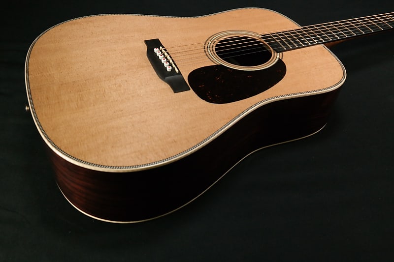 Martin Guitar D-28E Modern Deluxe Acoustic-Electric Guitar with Hardshell Gig Case, Sitka Spruce and East Indian Rosewood Construction, D-14 Fret and Vintage Deluxe Neck Shape 109 image 1
