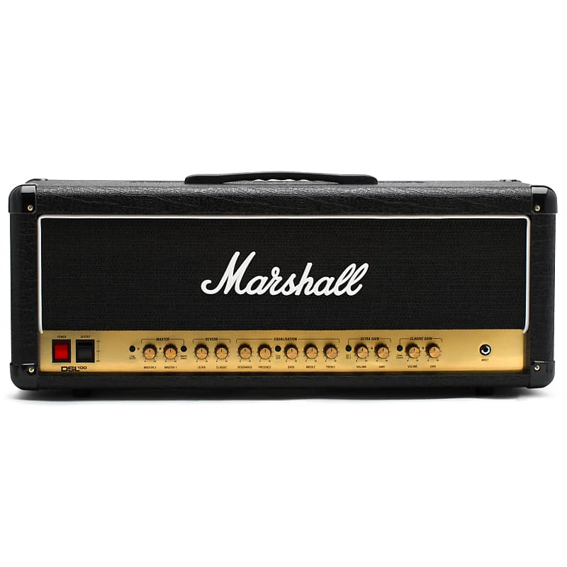 Marshall DSL100HR 100W All Valve 2 Channel Head With 2 Channels, Resonance And Digital Reverb image 1