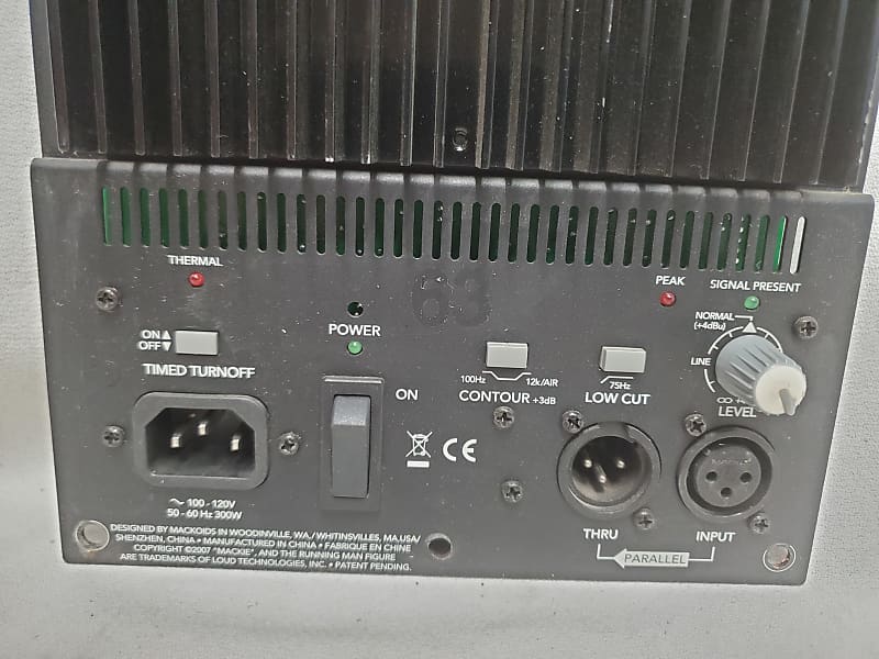 Mackie SRM450 V2 Power Amplifier Module #1163 Not Working Reverb