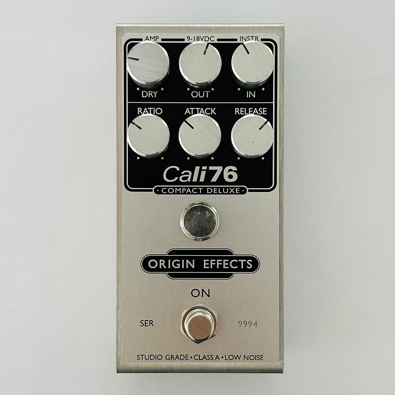 Origin Effects Cali76 コンプレッサー Compa fA6T Cali76 Compact Deluxe Inv Black (B-Stock) – Origin Effects
