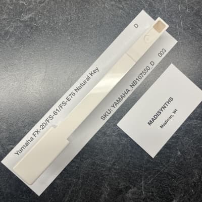 ORIGINAL Yamaha/Korg Replacement D Key (NB107550) for Yamaha DX7/DX5/DX9, SY77/SY85/SY99, Korg M1, Wavestation, Z1, etc