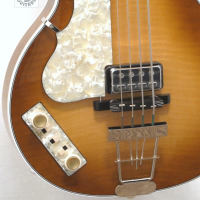 Rare Hofner 500/2-L-O Club Bass, Left-Handed, B-Stock, German-Made, w/COA, OHSC, & Pro Set Up! image 3