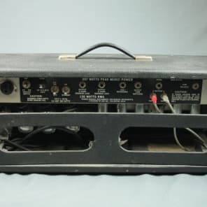 Fender  PA 135  1977-84 Black Tolex 4 Channel tube Amp Great for Keyboards as Well! image 7