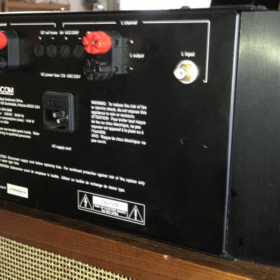 Adcom GFA-5500 Stereo Power Amplifier Black | Reverb