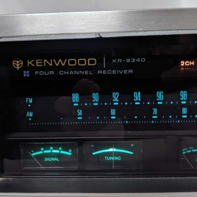 Kenwood KR-9340 AM-FM Four Channel Tuner/Amplifier/Receiver - Quadraphonic Stereo image 10