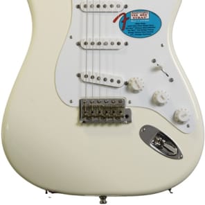 Fender Jimmie Vaughan Tex-Mex Stratocaster - Olympic White with Maple Fingerboard image 12