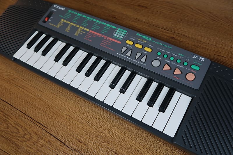 Casio SA 35 SongBank Keyboard Reverb Deutschland