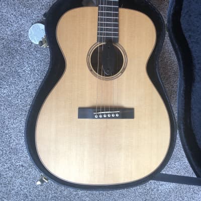 Halcyon 00-14 Black Hearted Sassafras Acoustic Guitar image 4