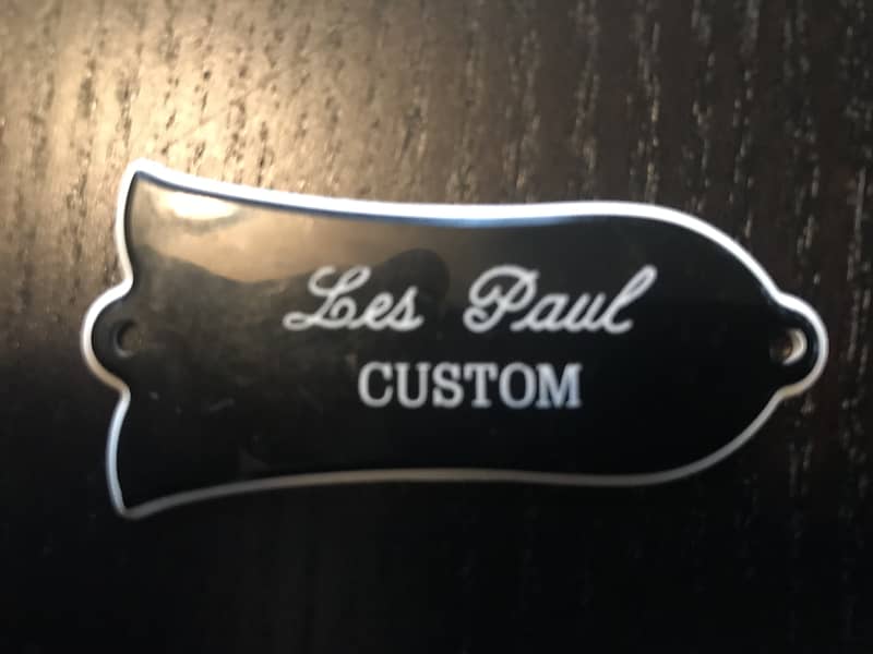 Truss Rod Cover For 1980s Gibson Les Paul Custom One Ply 