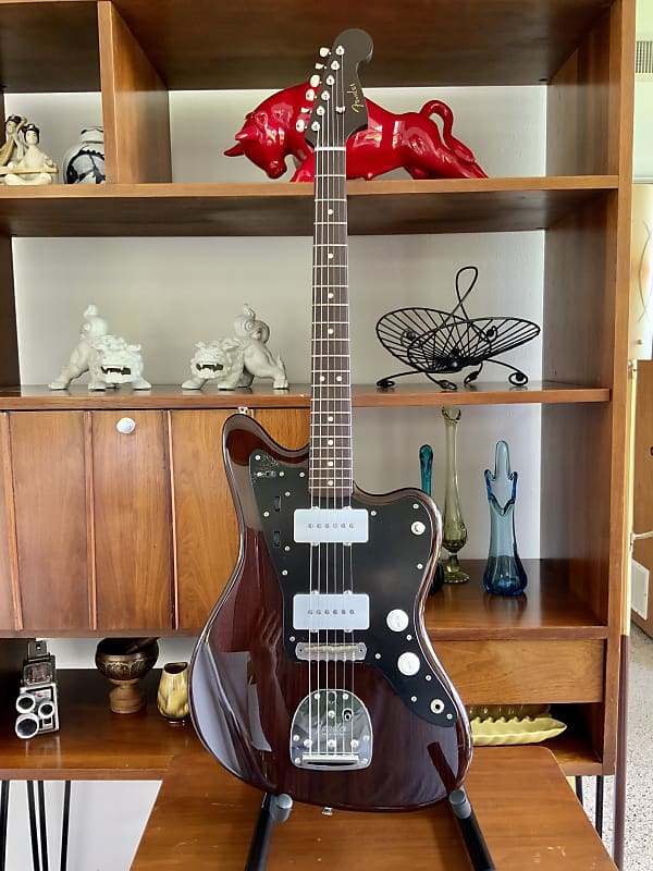ギター Fender Limited Roasted Jazzmaster Fender Custom Shop Artisan Jazzmaster - Roasted Ash