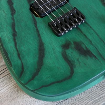 Unplayed! Caparison Dellinger II FX-AM Electric Guitar Dark Green Matt + OSSC image 9