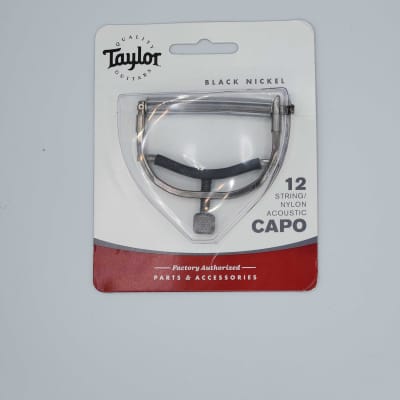 Taylor 12-String / Nylon Capo 2020s - Black Nickel for sale