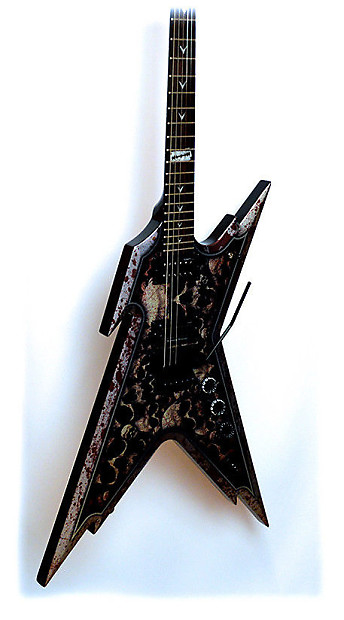 DEAN ディーン DIME RAZORBACK SKULLSハードケース付 Dean Dimebag Razorback Skulls Lefty w/ Hardcase | Reverb