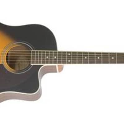 Epiphone AJ-220SCE Advanced Jumbo Acoustic-Electric Guitar (Vintage Sunburst) (Used/Mint) for sale