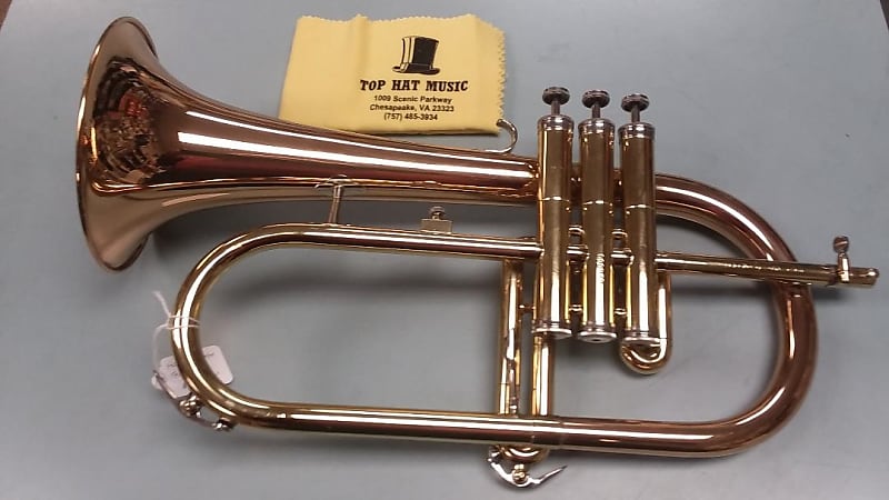 Holton Flugel Horn 1990 Brass image 1