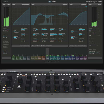 Softube Console 1 MKII Hardware/Software Mixer | Reverb