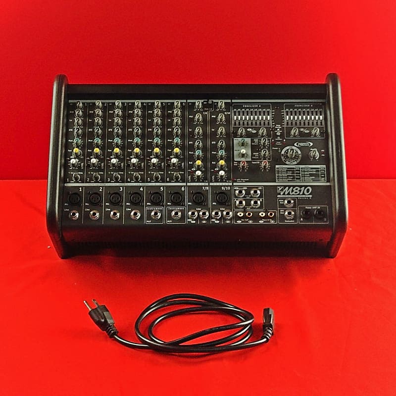 [USED] Yorkville M8102 400 Watt 10 Channel Powered Mixer Reverb