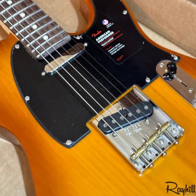 Fender American Performer Telecaster USA Electric Guitar - Honey Burst image 7