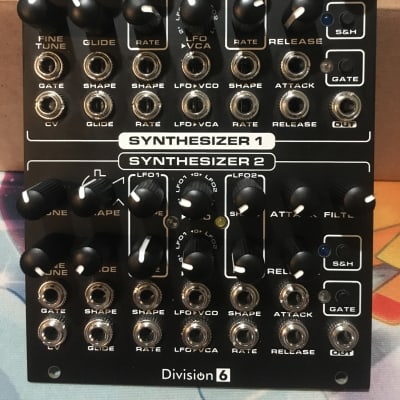 Division 6 Dual Mini Synthesizer Eurorack image 1
