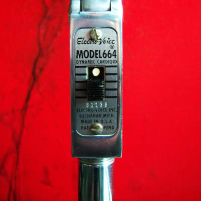 Vintage 1950's Electro-Voice 664 Cardioid Dynamic Microphone mod LED light lamp w cable # 1 image 5