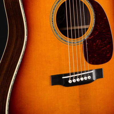 Collings D-42A T Sunburst Torrefied Adirondack Spruce and Indian Rosewood Traditional Custom NEW image 7
