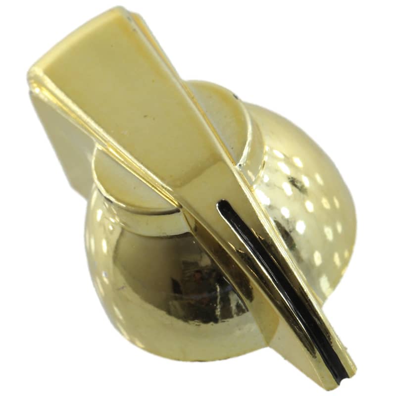 Set Screw Chicken Head Knob, Gold Reverb