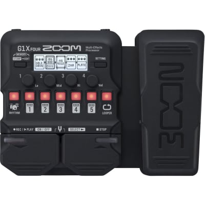 Zoom G1X Four Guitar Effects Processor with Built-In Expression Pedal image 2