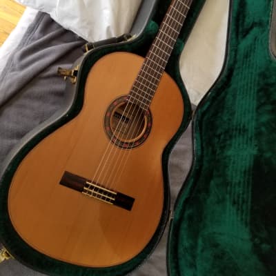 Jorge Montalvo  Cedar / Cypress Handmade Flamenco Guitar w/pegs 1994 image 1