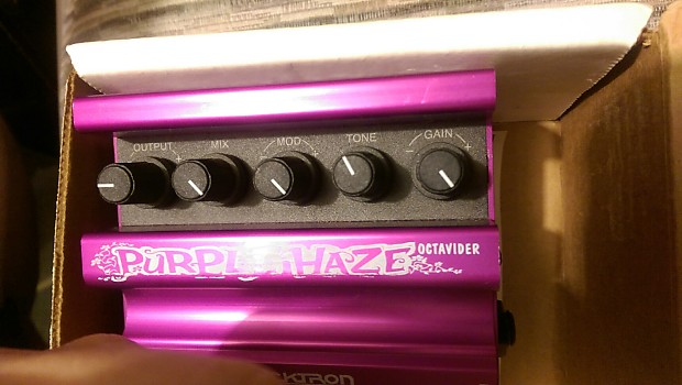 家で眠ってました箱付きです美品Rocktron/Purple Haze Octavider