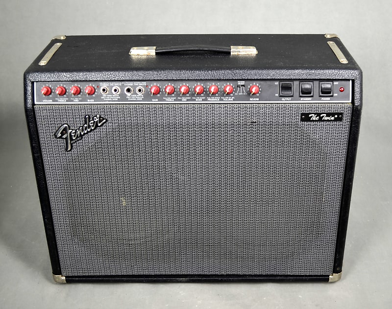 Fender Twin Red Knob Guitar Amp