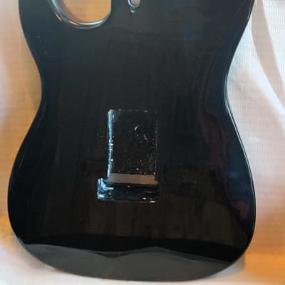 Southwest Acoustics Stratocaster Style Body 2023  - Gloss Black image 2