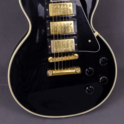 1996-1998 Gibson Les Paul Custom 1957 Historic Reissue '57 3-Pickup Black Beauty Collector's Grade ~Near MINT~ 1990's image 8