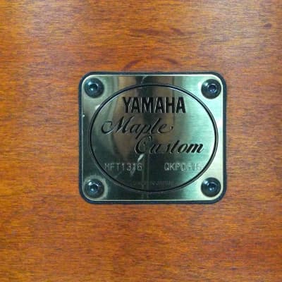 Yamaha Maple Custom 5-Piece Drum Kit in Vintage Natural 22,8,10,12,14 image 6