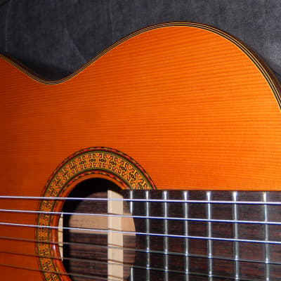 RARITY - TAKAMINE ELITE G500 1977 - SWEET AND POWERFUL CLASSICAL CONCERT GUITAR image 4