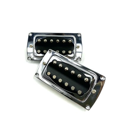 Alnico Guitar Neck and Bridge Humbucker Pickups Set image 5