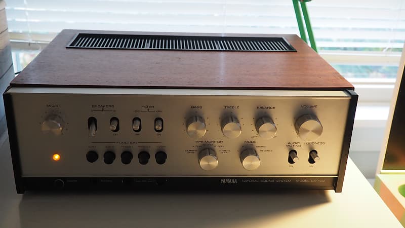 Vintage Stereo Amplifier Yamaha CA-700 | Reverb