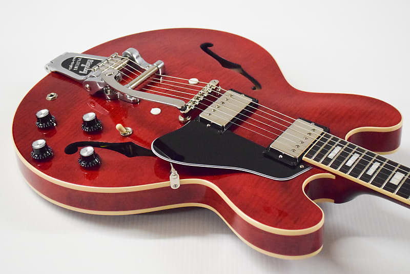 Gibson ES-335 Figured Semi-hollowbody Electric Guitar (Added Gibson ES-335 Figured Semi-hollowbody Electric Guitar (Added